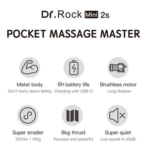 Dr.Rock Mini 2s Massage Gun (H-MG100)